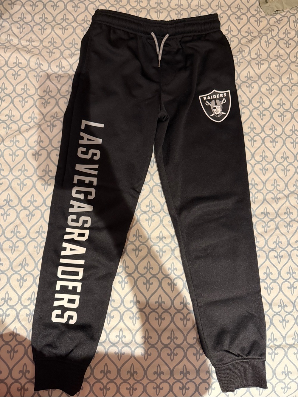 Black Las Vegas Raiders Kids Jogger Sweatpants